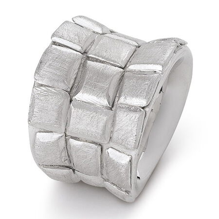 Ring „Samurai“ in Silber